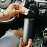 Car Trash Can